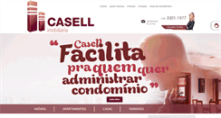 Desktop Screenshot of casellimoveis.com.br
